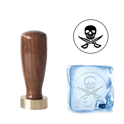 Customized Cocktail Food Grade Ice Cube Stamp Embossed Ice Stamp